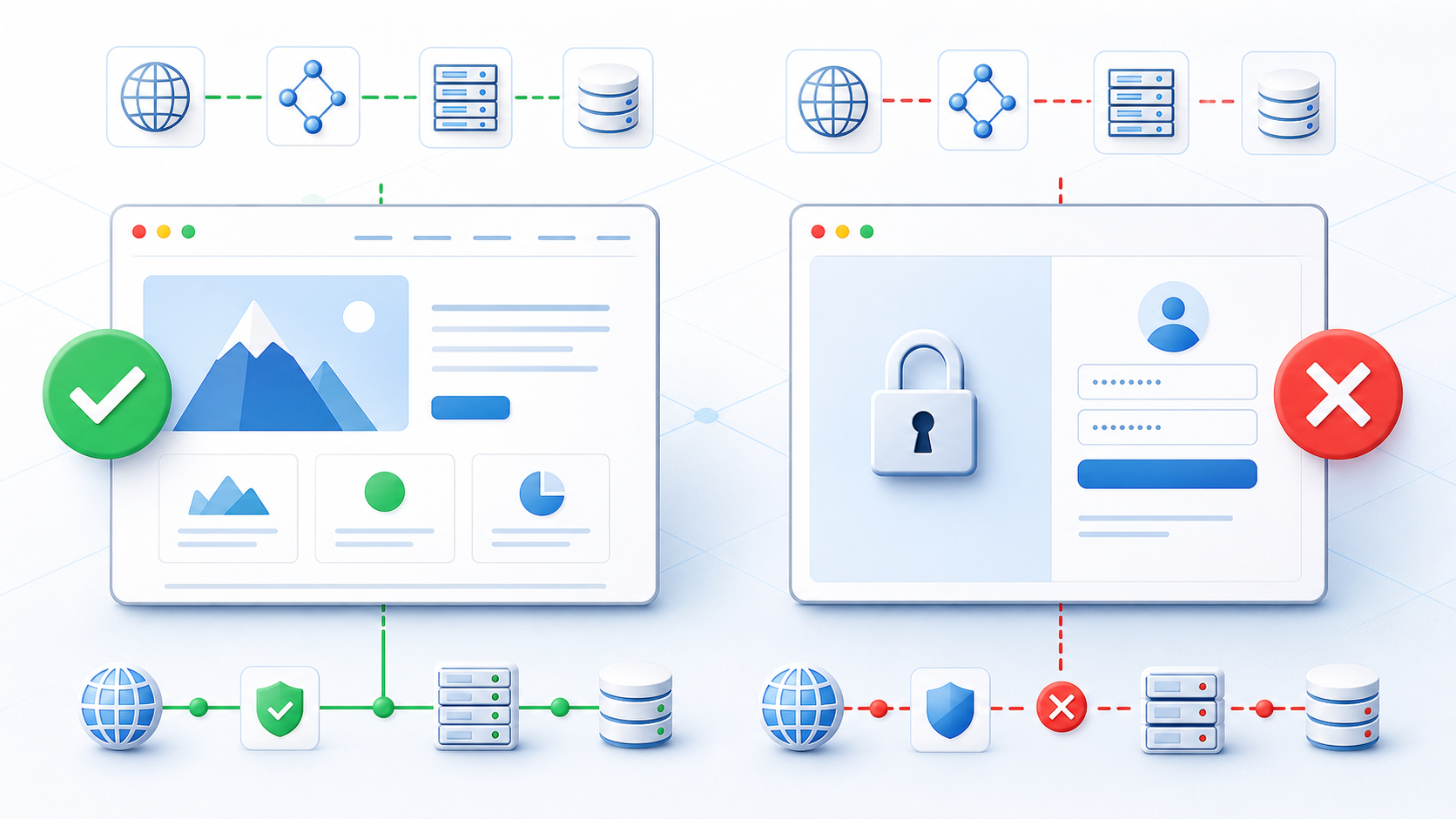 Why Does the Homepage Work When the Login Page Fails?